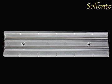Kąt podwójnej wiązki 30x90 stopni Soczewka liniowa LED, 90% Efektywność refleksyjna